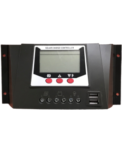 Ρυθμιστής Φόρτισης Solar Controller - Charger - Regulator  PWM  30A 12/24V κατάλληλα για μπαταρίες Μολύβδου ή Λιθίου